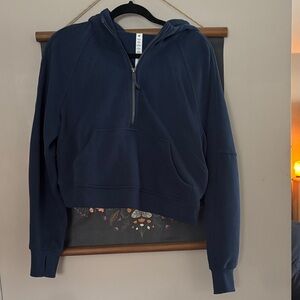 Lululemon Athletica Deep Blue Zip-Up Jacket